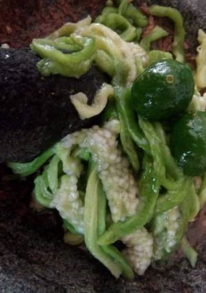 Foto resep Pelecing terong suir🤤(khas lombok)