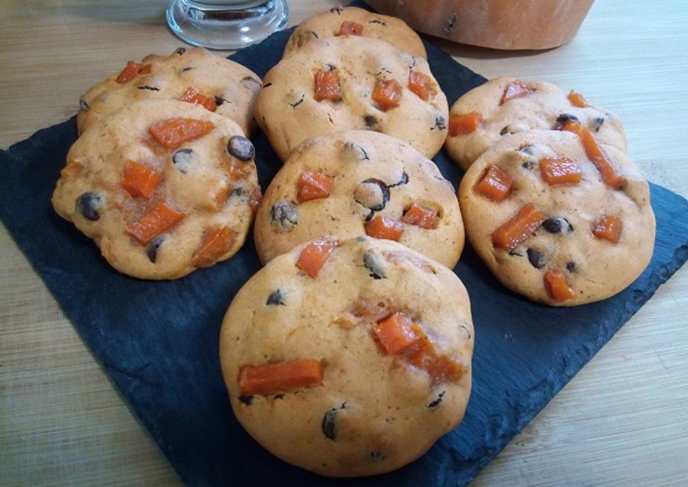 Cookies de Calabaza y Chips de Chocolate