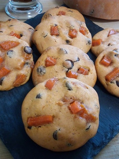 Una foto de Cookies de Calabaza y Chips de Chocolate