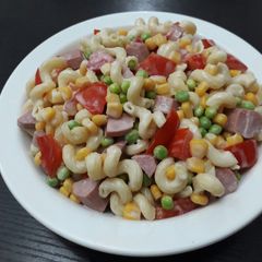 A picture of Macaroni salad.