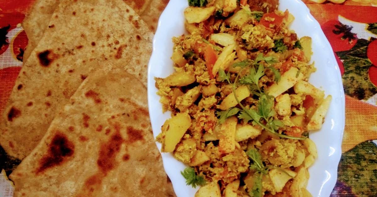 Potato Egg Bhurji Recipe by Krishna Biswas Cookpad