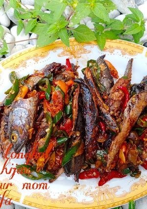 Foto resep Ikan keranjang cabe hijau