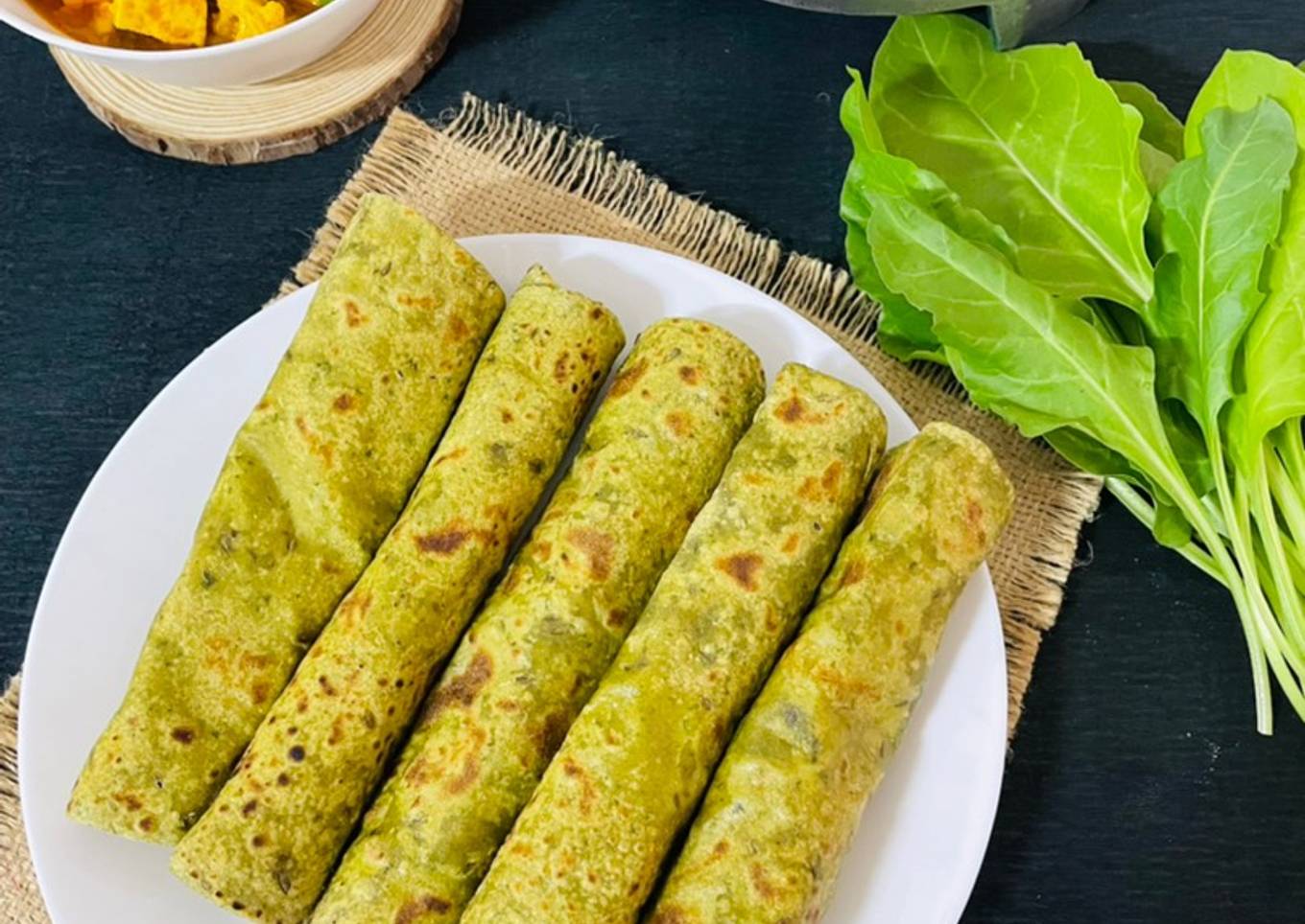 Palak Paratha
