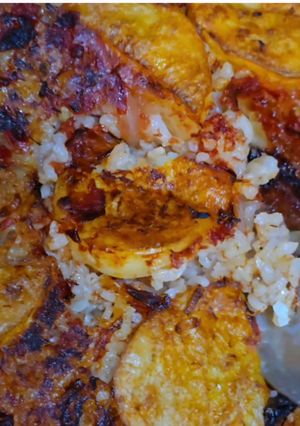 صورة لوصفة صينية رز بالبصل والطماطم