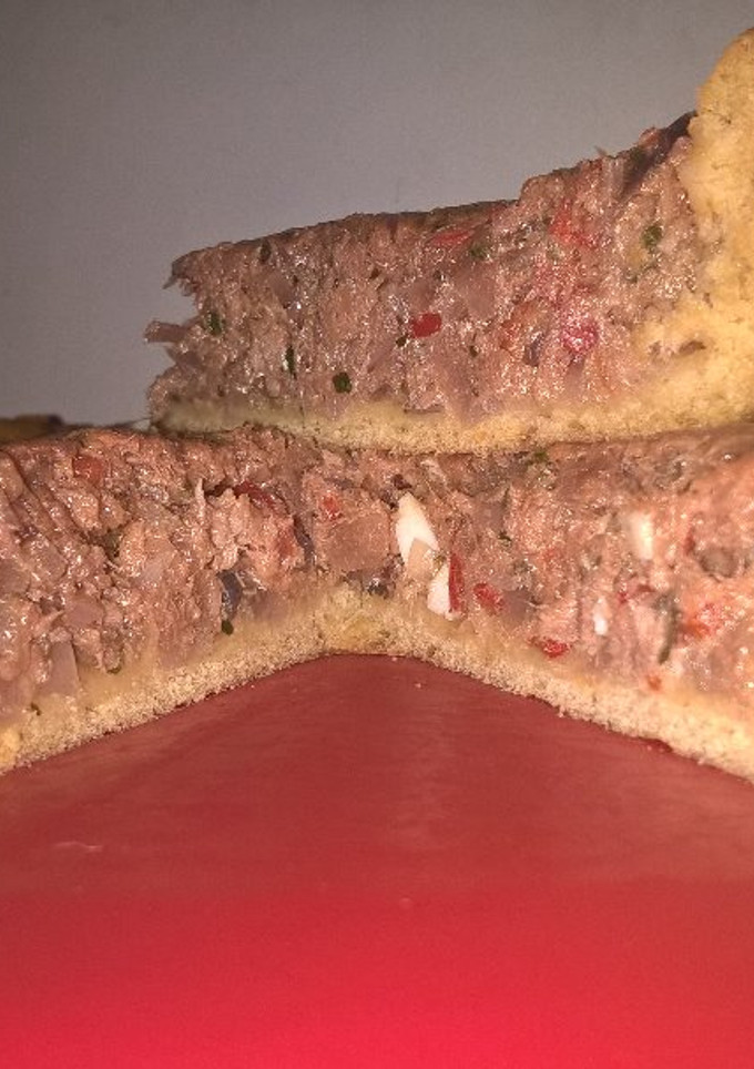 Una foto de Tarta Gallega con Masa Casera