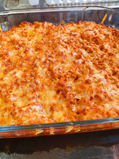 Una foto de Lasaña súper fácil con bechamel súper fácil también