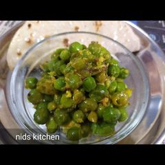 Green peas curry A picture of Green peas curry.