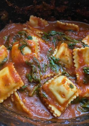 A picture of Easy meatless lasagna.