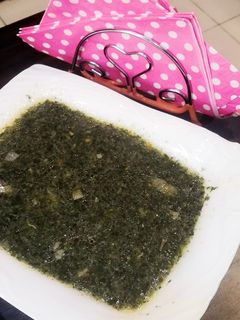 صورة لوصفة الملوخية بالدجاج 👌🍗