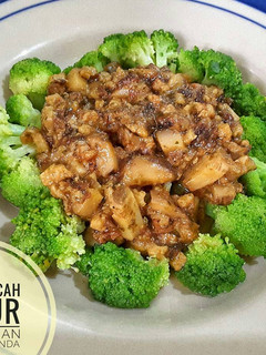 Foto resep Brokoli Cah Jamur Vegetarian / Vegan