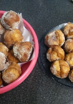 Una foto de Bolitas de fraile rellenas y solas