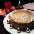 Tarta de batata y nata de Navidad