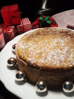 Una foto de Tarta de batata y nata de Navidad