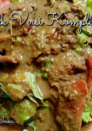 Foto resep Lotek Versi Komplit