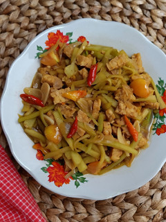 Foto resep Tumis Tempe Labu Siam