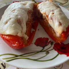 Stuffed peppers A picture of Stuffed peppers.