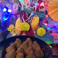 Mawa kesar Modak A picture of Mawa kesar Modak.