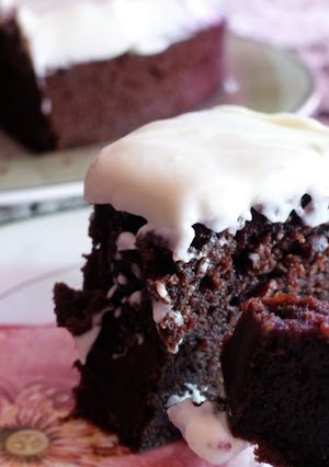 Une photo de Gâteau au chocolat à la Guinness - Guinness Cake