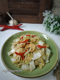Foto resep Tumis Baso Sawi Putih