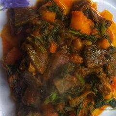 A picture of Palang stir fry.
