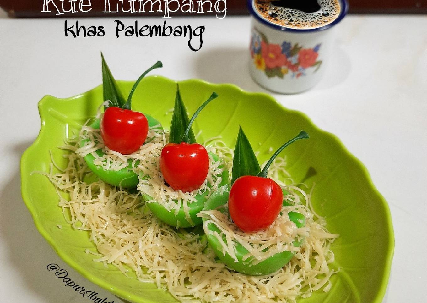 765. Kue Lumpang khas Palembang