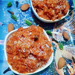 A picture of Carrot pudding.