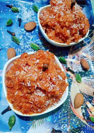 A picture of Carrot pudding.