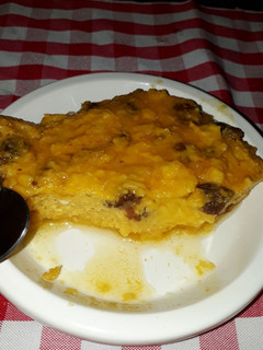 Una foto de Flan de pan
