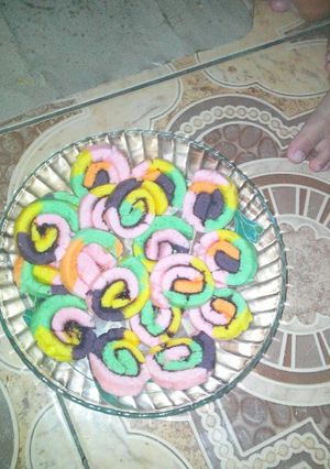 Foto resep Bolu gulung rainbow