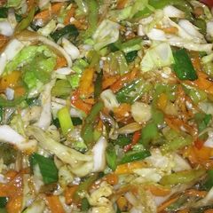 Stir fried veggies A picture of Stir fried veggies.