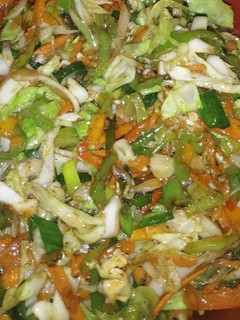 A picture of Stir fried veggies.