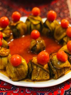 عکسی از دستور بقچه بادمجان