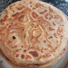 A picture of Sweet stuffed paratha pooran Poli.
