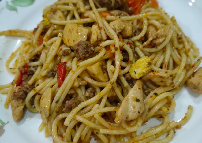 Spaghetti aglio olio