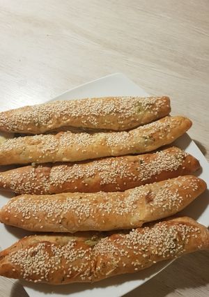 صورة لوصفة صمون محشي بالجبنة
