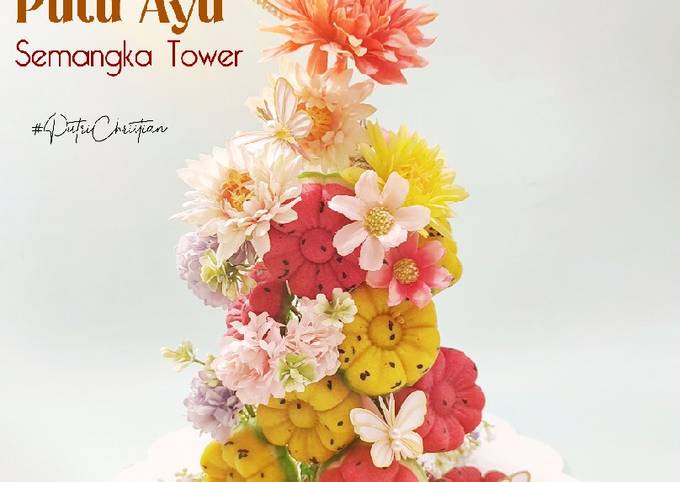 Cara bikin Putu ayu semangka tower Cara bikin Putu ayu semangka tower