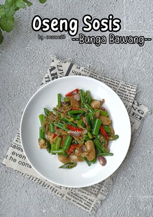 Foto resep Oseng Sosis Bunga Bawang