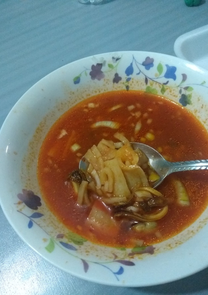 Una foto de Sopa de mariscos Lalo