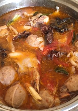 Foto resep Sup tomyam ayam jamur
