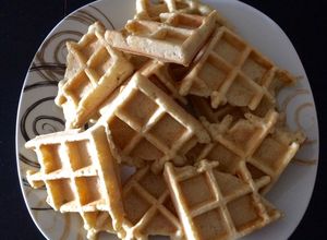 Una foto de Waffles de Quinoa