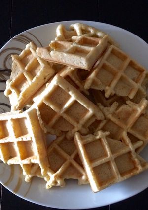 Una foto de Waffles de Quinoa