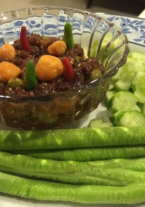 รูปของ น้ำพริกลงเรือ+หมูหวาน