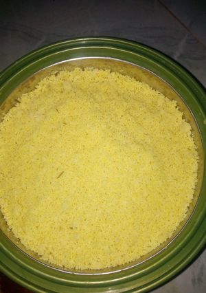 A picture of Curried couscous.