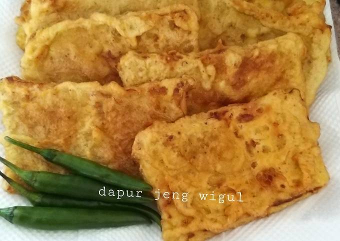 Tempe mendoan/Goreng tepung