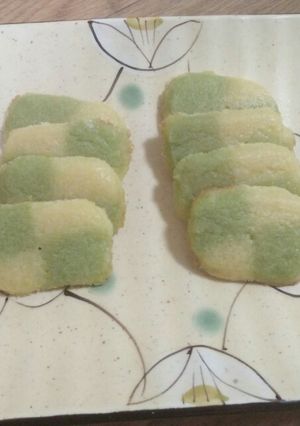 Foto resep Biskuit matcha teflon