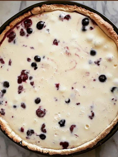 Una foto de Kuchen de frutos rojos
