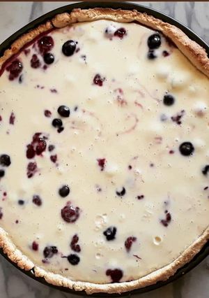Una foto de Kuchen de frutos rojos