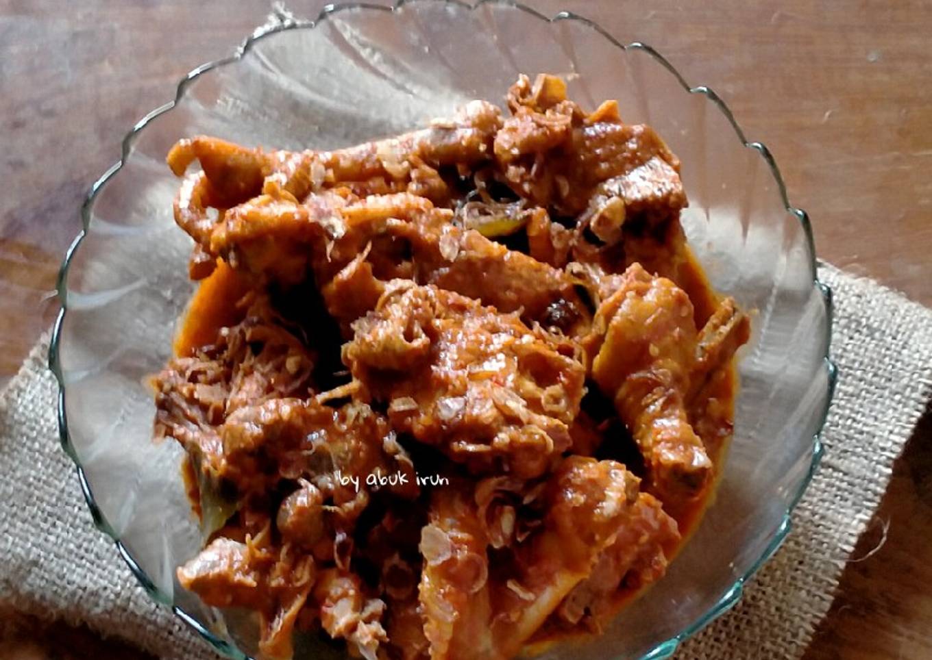 Rica rica Ayam Kampung