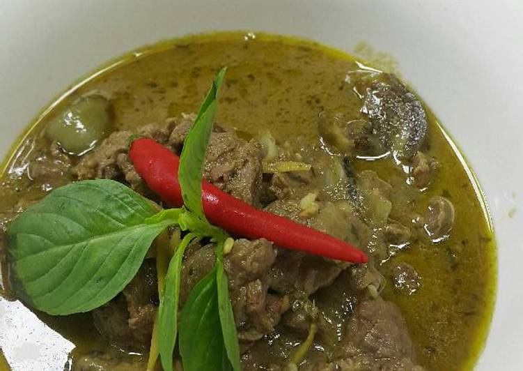 Resep Thai beef kari, Lezat