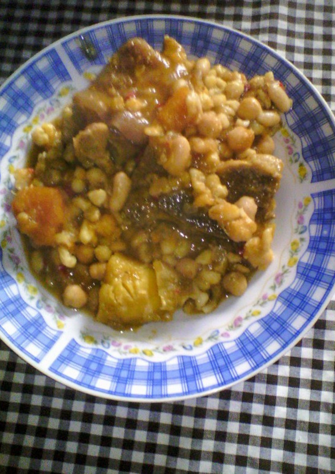 Una foto de Locro fácil